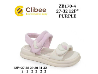 Босоніжки дитячі Clibee ZB170-4 purple 27-32