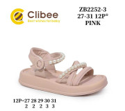 Босоніжки дитячі Clibee ZB2252-3 pink 27-31