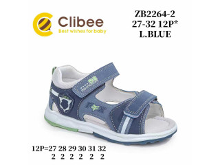 Босоніжки дитячі Clibee ZB2264-2 l.blue 27-32