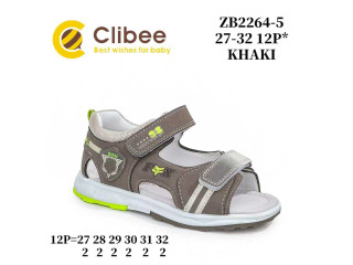 Босоніжки дитячі Clibee ZB2264-5 khaki 27-32