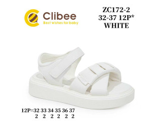 Босоніжки дитячі Clibee ZC172-2 white 32-37