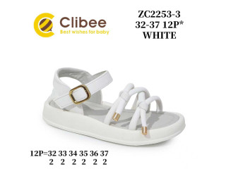 Босоножки детские Clibee ZC2253-3 white 32-37