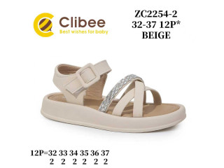 Босоніжки дитячі Clibee ZC2254-2 beige 32-37
