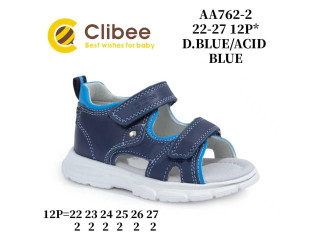 Босоніжки дитячі Clibee AA762-2 d.blue-a.blue 22-27