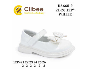 Туфли Clibee DA668-2 white 21-26