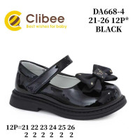 Туфлі Clibee DA668-4 black 21-27