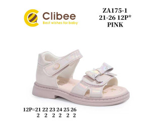 Босоножки детские Clibee ZA175-1 pink 21-26