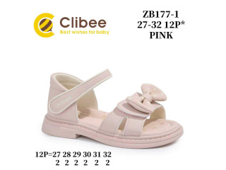 Босоніжки дитячі Clibee ZB177-1 pink 27-32