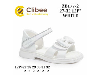 Босоніжки дитячі Clibee ZB177-2 white 27-32
