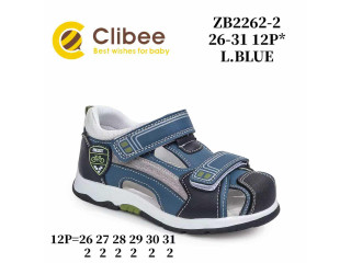 Босоножки детские Clibee ZB2262-2 l.blue 26-31