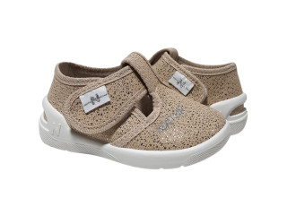 Jully 20-25 бежевая, блестящая