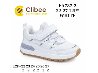 Кроссовки детские Clibee EA737-2 white 22-27