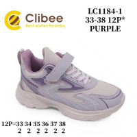 Кросівки дитячі Clibee LC1184-1 purple 33-38