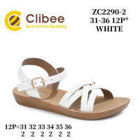 Босоніжки дитячі Clibee ZC2290-2 white 31-36