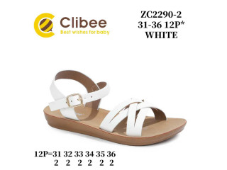 Босоножки детские Clibee ZC2290-2 white 31-36