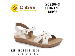Босоножки детские Clibee ZC2290-3 beige 31-36