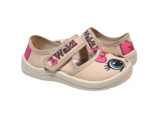 Лада 24-30 розовая, розовая подошва, глаза