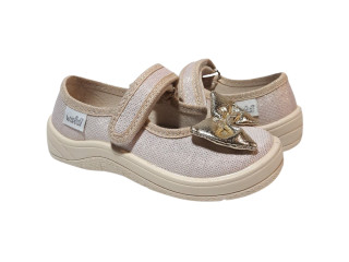 Аліна 25-30 беж, бежева підошва, бантик