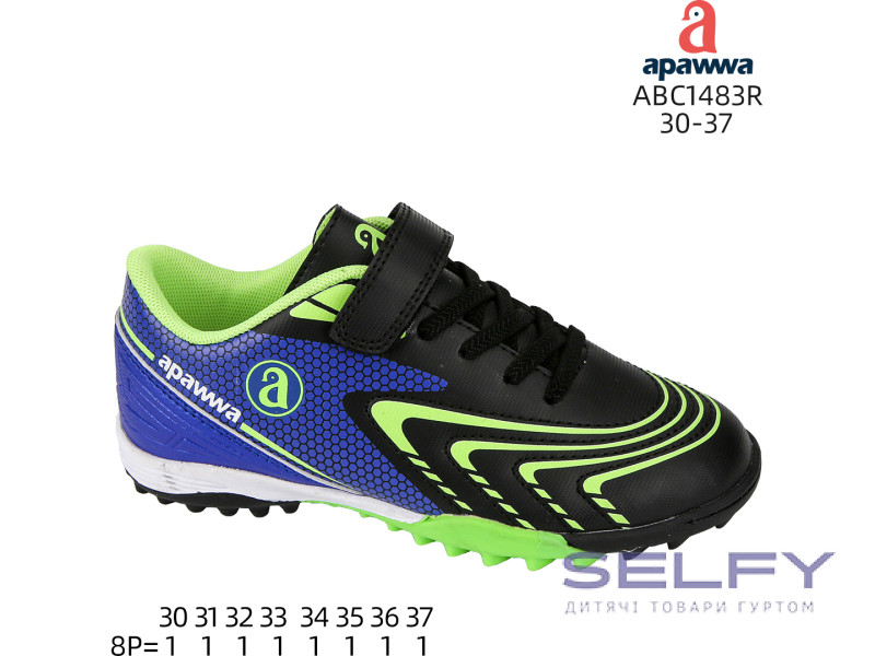 Сороконіжки дитячі Apawwa ABC1483R black-navy 30-37, Фото 1