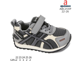 Кроссовки Apawwa ABC2131P grey 22-26