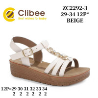 Босоніжки дитячі Clibee ZC2292-3 beige 29-34