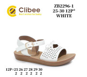 Босоножки детские Clibee ZB2296-1 white 25-30