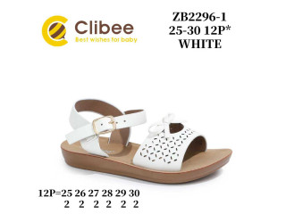 Босоножки детские Clibee ZB2296-1 white 25-30