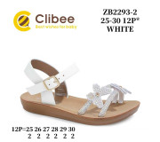 Босоніжки дитячі Clibee ZB2293-2 white 25-30