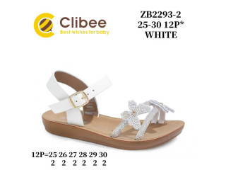 Босоніжки дитячі Clibee ZB2293-2 white 25-30
