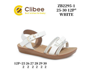 Босоніжки дитячі Clibee ZB2295-1 white 25-30