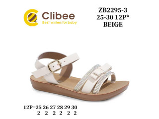 Босоніжки дитячі Clibee ZB2295-3 beige 25-30