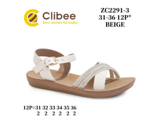 Босоніжки дитячі Clibee ZC2291-3 beige 31-36