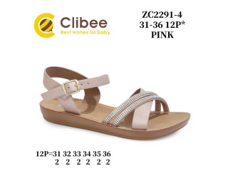 Босоніжки дитячі Clibee ZC2291-4 pink 31-36