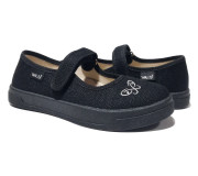 Alina 30-34 черный, черная подошва по-размерно