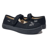 Alina 30-34 чорний, чорна підошва по-розмірно