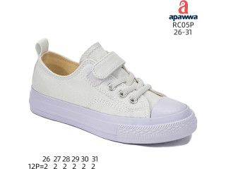 Кеды детские Apawwa RC05P dd.white 26-31