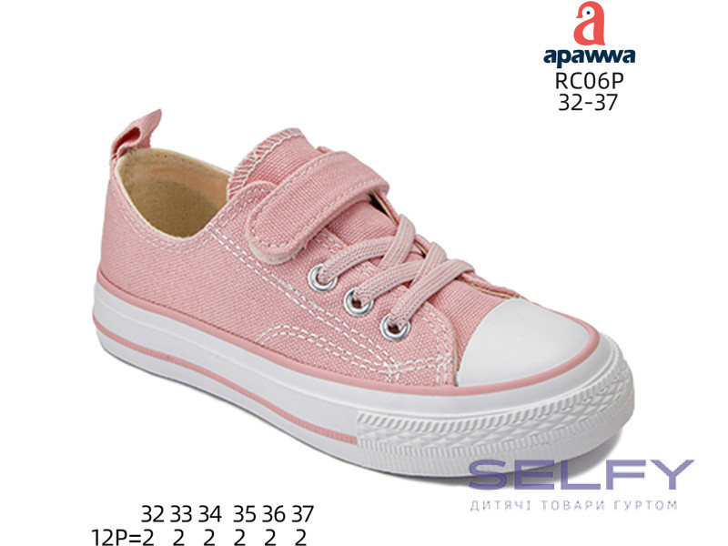 Кеди дитячі Apawwa RC06P d.pink 32-37, Фото 1