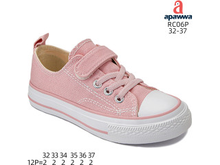 Кеды детские Apawwa RC06P d.pink 32-37