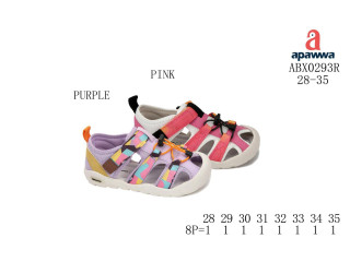 Босоніжки дитячі Apawwa ABX0293R pink 28-35