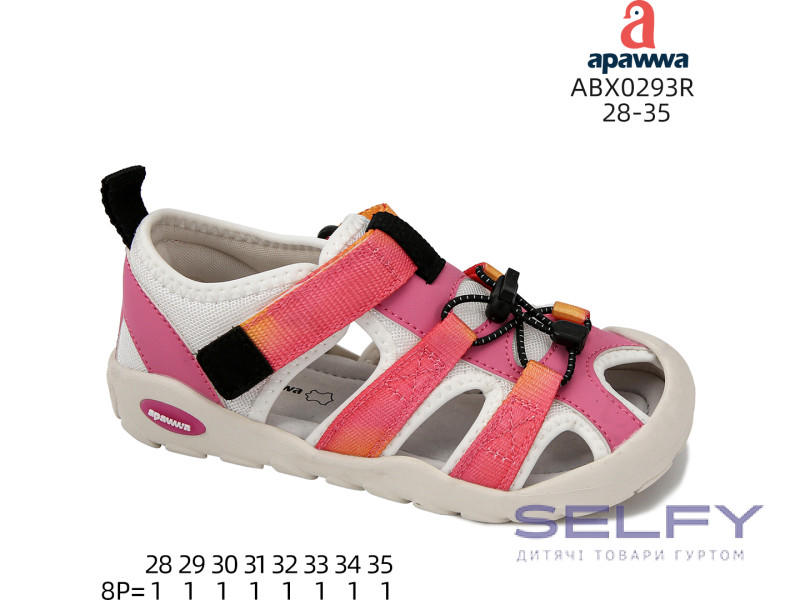 Босоножки детские Apawwa ABX0293R pink 28-35, Фото 1