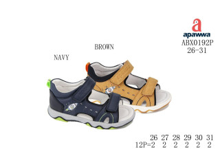 Босоножки детские Apawwa ABX0192P navy 26-31