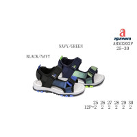 Кросівки Apawwa ABX0202P navy-green 25-30