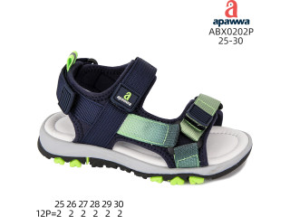 Босоніжки дитячі Apawwa ABX0202P navy-green 25-30