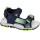 Босоніжки дитячі Apawwa ABX0203P navy-green 31-36