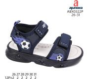 Босоніжки дитячі Apawwa ABX0322P navy 26-31