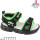 Босоніжки дитячі Apawwa ABX0332P black-green 26-31
