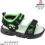 Босоножки детские Apawwa ABX0332P black-green 26-31