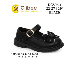 Туфли детские Clibee DC805-1 black 32-37