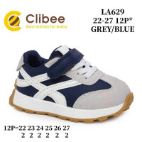 Кроссовки Clibee LA628 grey-blue 16-21