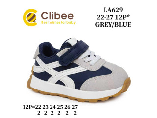 Кросівки Clibee LA629 grey-blue 22-27